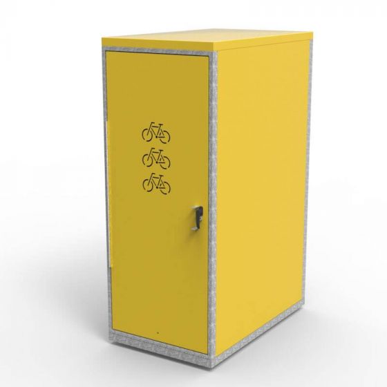 cbl v class a vertical bike locker for 1 bike