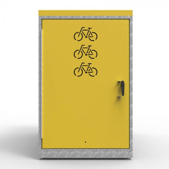cbl 1 class a bike locker for 1 bike 1