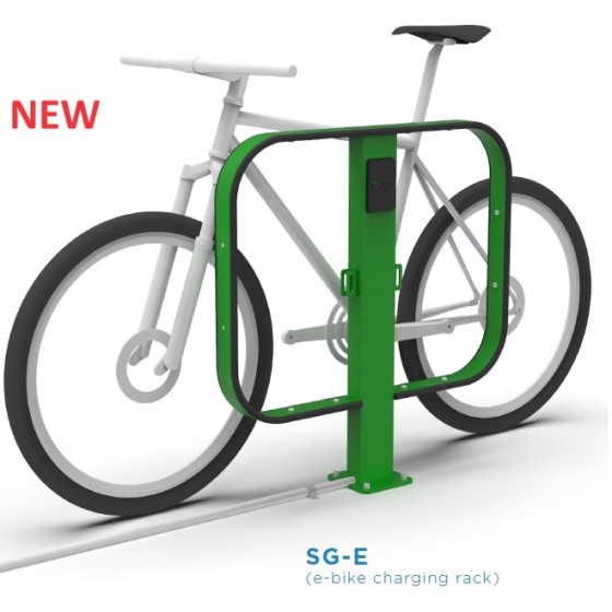 sg e electric bike charging rack v3